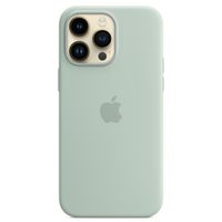 Apple Coque en silicone MagSafe Apple iPhone 14 Pro Max - Succulent