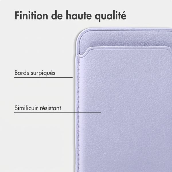 imoshion Porte-cartes magnétique - Compatible avec MagSafe - Violet