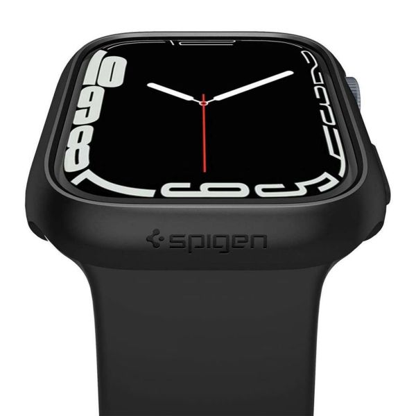 Spigen Coque Thin Fit™ Apple Watch 7 / 8 / 9 - 41 mm - Noir