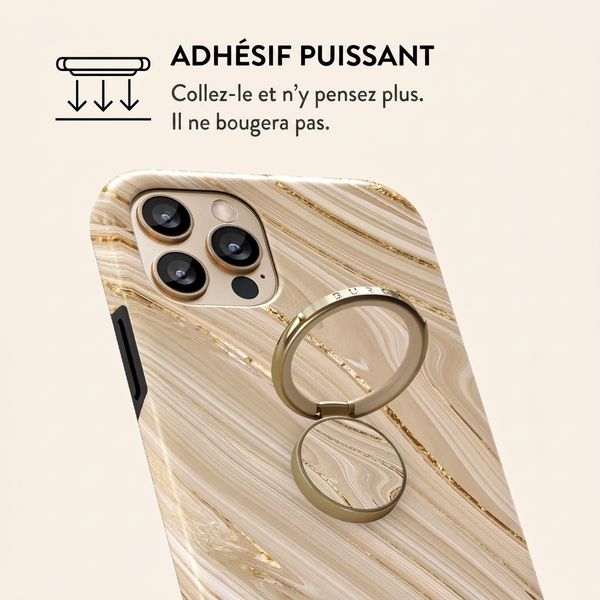 Burga Ringholder Gold - Bague tÃ©lÃ©phone - Full Glam