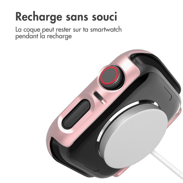 imoshion Coque rigide à couverture complète Apple Watch 4 / 5 / 6 / SE - 40 mm - Rose Doré