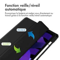 imoshion Coque tablette rigide Trifold Apple iPad Air 11 pouces (2026) M4 / (2025) M3 / (2024) M2 / Air 5 (2022) / Air 4 (2020) - Noir