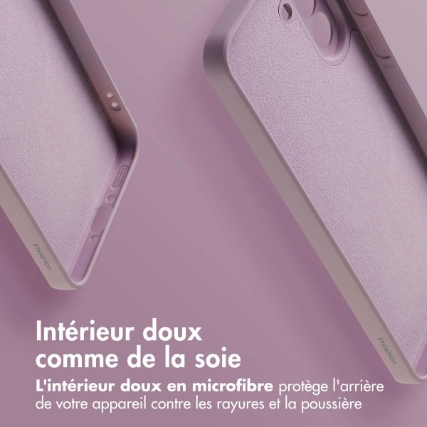 imoshion Coque Couleur avec MagSafe Samsung Galaxy A36 - Violet