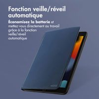 Accezz Coque tablette Classic Apple iPad 6 (2018) 9.7 pouces / iPad 5 (2017) 9.7 pouces / Air 2 (2014)/Air 1 (2013) - Bleu foncé