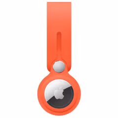 Apple Étui à sangle en silicone loop Apple AirTag-Electric Orange