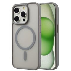 imoshion Coque Color Guard avec MagSafe Apple iPhone 15 Pro - Gris