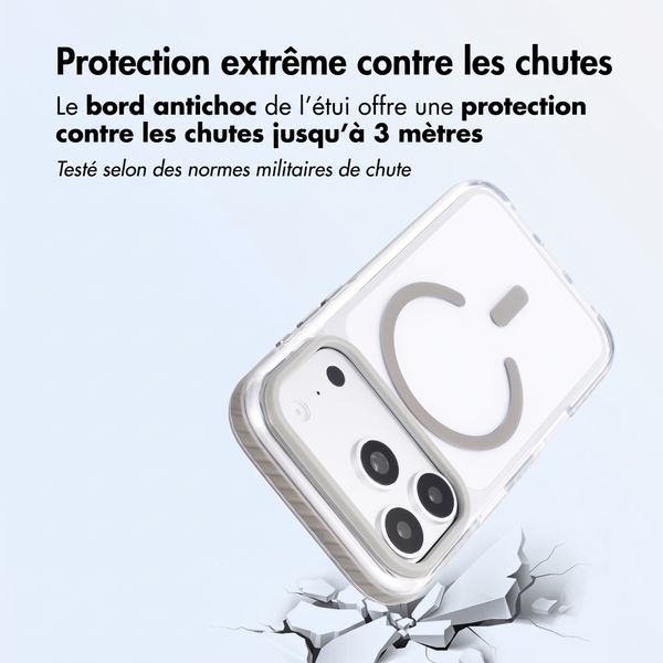 imoshion Coque Combat MagSafe Apple iPhone 18 Pro / 17 Pro - Gris