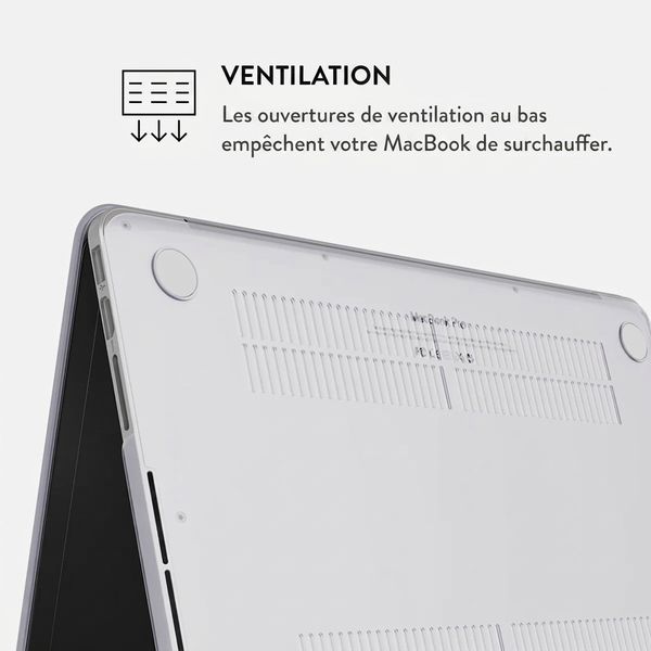 Burga Coque Rigide Apple MacBook Pro 14 pouces (2021 / 2023 M3 chip / 2024 M4 chip / 2025 M5 chip) - Reset Button