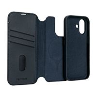 Decoded Portefeuille détachable 2 en 1 en cuir MagSafe Apple iPhone 17 - Navy Shadow
