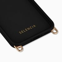 Selencia Coque arrière Rivièra avec MagSafe avec crochets amovibles Samsung Galaxy A17 (5G) / (4G) - Velvet Black