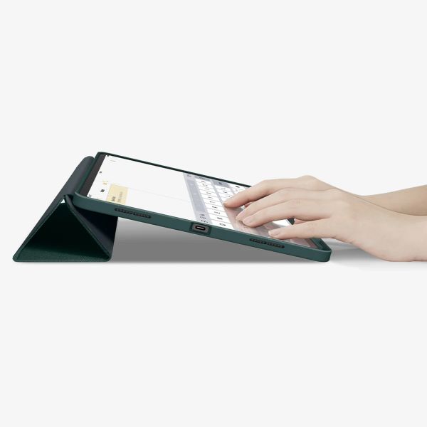 Spigen Coque tablette Urban Fit Apple iPad Air 11 pouces (2026) M4 / (2025) M3 / (2024) M2 / Air 5 (2022) / Air 4 (2020) - Midnight Green