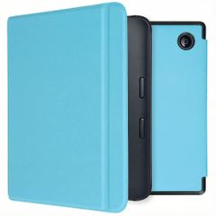 imoshion Étui de liseuse portefeuille Slim Hard Kobo Libra 2 / Tolino Vision 6 - Bleu clair