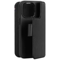 Decoded Portefeuille détachable 2 en 1 en cuir Apple iPhone 15 Pro Max - Noir