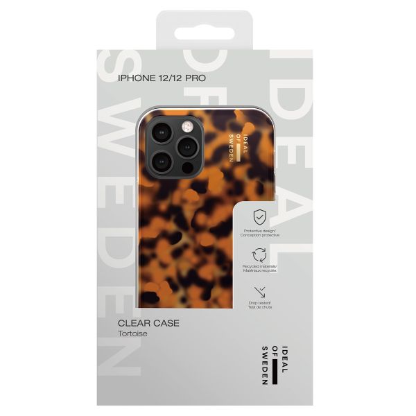 iDeal of Sweden Coque Clear Apple iPhone 12 (Pro) - Tortoise
