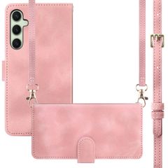 imoshion Etui de télephone portefeuille avec cordon Samsung Galaxy S25 / S24 - Rose