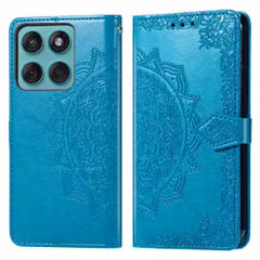 imoshion Etui de télephone Mandala Motorola Edge 60 Fusion - Turquoise