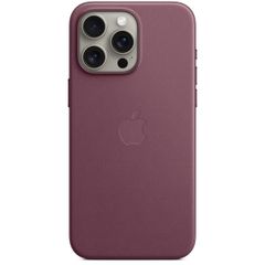 Apple Coque FineWoven MagSafe Apple iPhone 15 Pro Max - Mulberry
