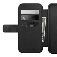 Nomad Étui de télephone portefeuille Modern Leather Folio Apple iPhone 16 - Noir