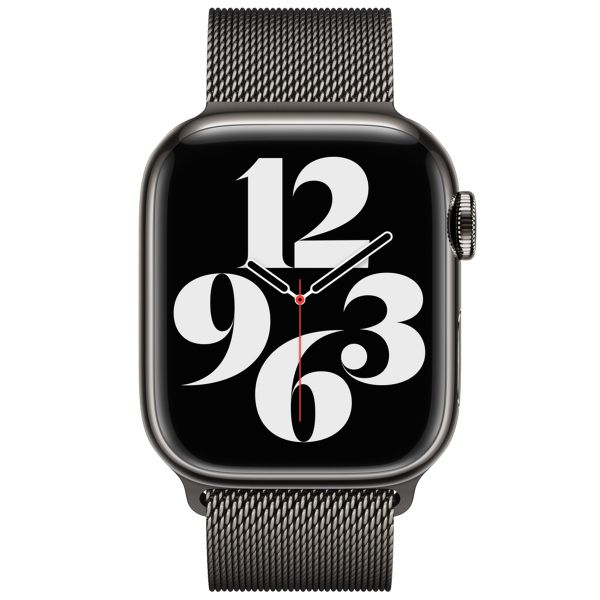 Apple Bracelet à boucle Milanais Apple Watch | 38/40/41/42 mm - Graphite