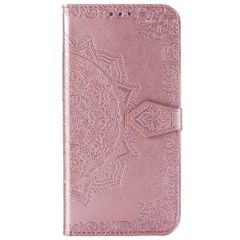 Etui de télephone portefeuille Mandala Samsung Galaxy S20 - Rose clair