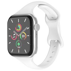 imoshion Bracelet slim en silicone Apple Watch | 44/45/46/49 mm - Blanc