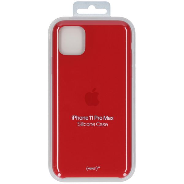 Apple Coque en silicone Apple iPhone 11 Pro Max - (Product) Red