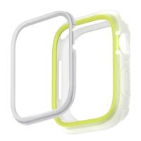 Uniq Coque Moduo avec lunette Apple Watch - 40 / 41 mm - Frost (Lime/White)