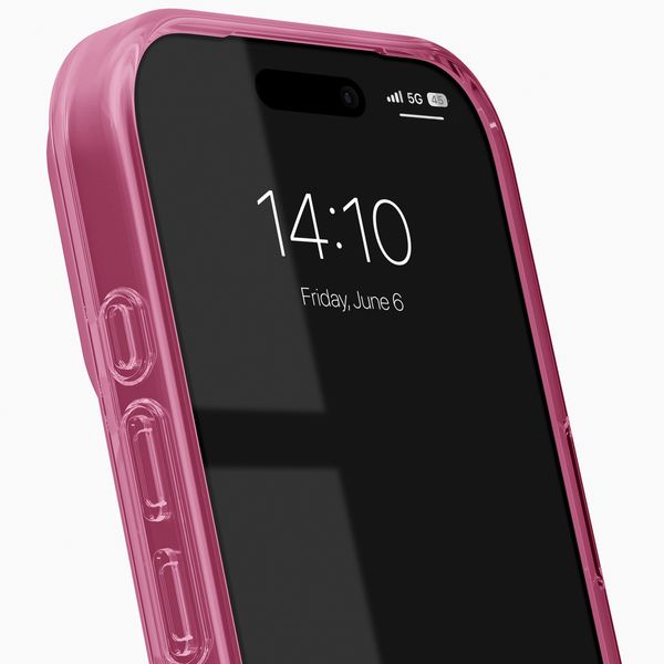 iDeal of Sweden Coque Clear MagSafe Apple iPhone 18 Pro / 17 Pro - Cherry Crush