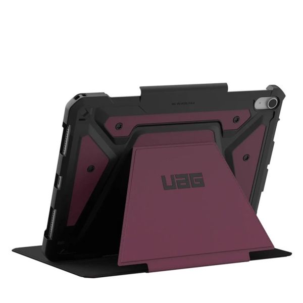 UAG Étui de télephone portefeuille Metropolis SE Apple iPad Air 11 pouces (2026) M4 / (2025) M3 / (2024) M2 / Air 5 (2022) / Air 4 (2020) - Bordeaux