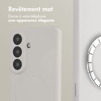 imoshion Coque Couleur avec MagSafe Samsung Galaxy S26 Plus - Beige