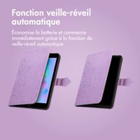 imoshion Coque tablette Apple iPad 9 (2021) 10.2 pouces / iPad 8 (2020) 10.2 pouces / iPad 7 (2019) 10.2 pouces - Lilas