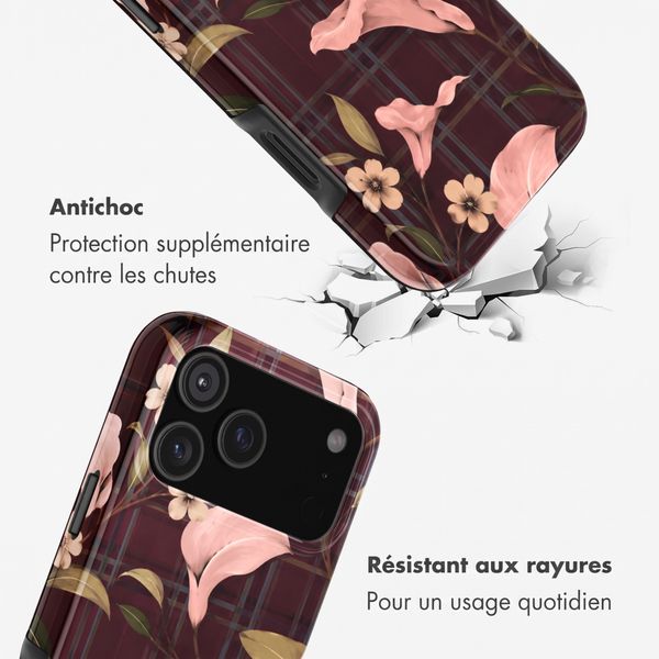 Selencia Coque arrière Vivid avec MagSafe Apple iPhone 18 Pro / 17 Pro - Autumn Muse