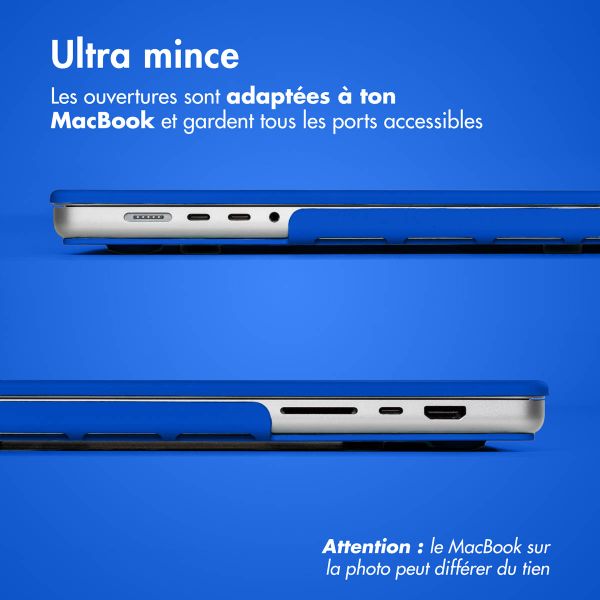 imoshion Coque rigide Apple MacBook Air 13 pouces (2018-2020) - Cobalt Blue