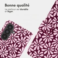 imoshion Étui de télephone portefeuille Design Samsung Galaxy A37 (5G) - Bloom Love Blush