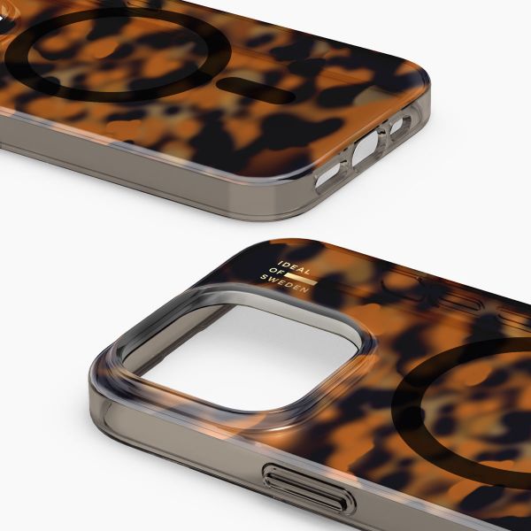 iDeal of Sweden Coque Clear MagSafe Apple iPhone 14 Pro - Tortoise
