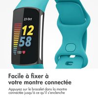 imoshion Bracelet silicone Fitbit Charge 5 / 6 - S - Turquoise