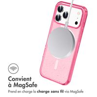 imoshion Coque Pailletée avec MagSafe Apple iPhone 17 Pro Max - Rose