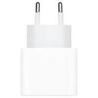 Apple Adaptateur secteur USB-C d'origine 20 watts + câble de recharge USB-C vers USB-C d'origine - 1 mètre - Blanc