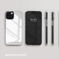 Selencia Coque Mirror Apple iPhone 15 - Argent