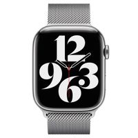 Apple Bracelet à boucle Milanais Apple Watch | 44/45/46/49 mm - Argent