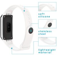 imoshion Bracelet sport en silicone Samsung Galaxy Fit - Blanc