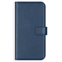 Selencia Étui portefeuille en cuir véritable Apple iPhone Xr - Bleu