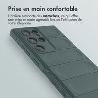 imoshion EasyGrip Backcover Samsung Galaxy S22 Ultra - Vert foncé