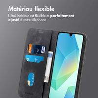 imoshion Étui de téléphone portefeuille Slim Samsung Galaxy A16 - Noir