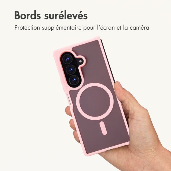 imoshion Coque Color Guard avec MagSafe Samsung Galaxy Z Fold 8 Ultra - Rose clair