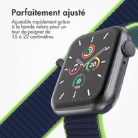 imoshion Bracelet en nylon Apple Watch | 38/40/41/42 mm - Lime