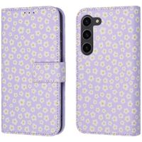 imoshion Étui de télephone portefeuille Design Samsung Galaxy S23 - White Daisy
