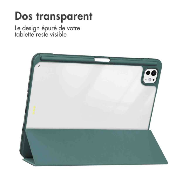 imoshion Coque tablette rigide Trifold Apple iPad Pro 13 (2024) M4 - Vert