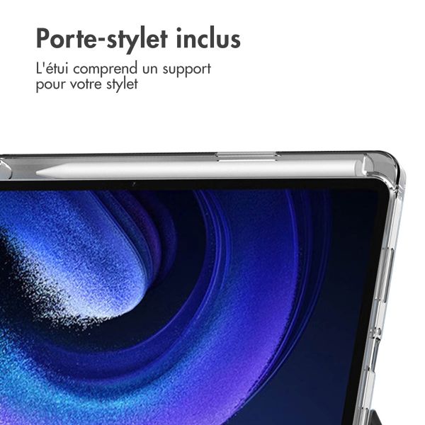 imoshion Coque tablette rigide Trifold Xiaomi Pad 6 / 6 Pro - Noir