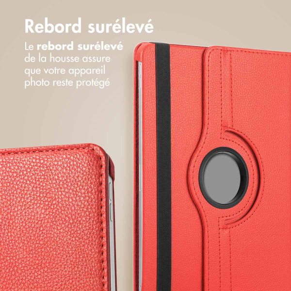 imoshion Coque tablette rotatif à 360° Lenovo Tab P12 - Rouge